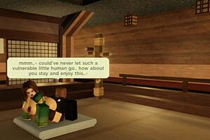 Girl intrudes cave, gets good fuck