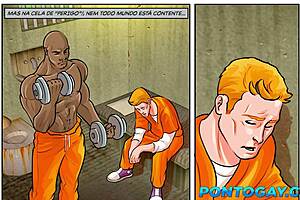 Sargento macho cheats on wife with jailer in steamy encounter