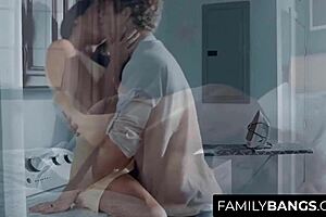 how does that monster cock feel? darling babysitter karlee grey blasted by michael vegas