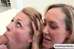 Brandi Love's Huge Boobs Dominate Threesome