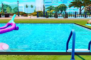 young wife cheats on husband cuckold with futanari girlfriend sims 4 anime hentai sfm