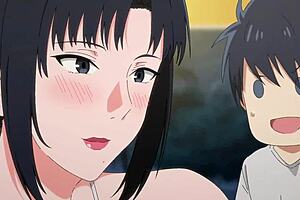 Naughty mom bent over for uncensored doggystyle creampie.