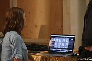 petite teen 18+ endures intense fucking following 69 position in roleplay scenario with missionary and cowgirl riding