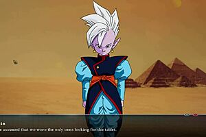 i love vados' massive tits squeezing my monster cock in dragon ball hentai