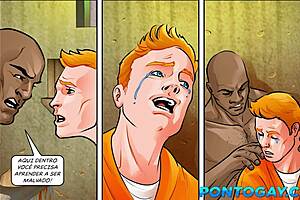 Sargento macho cheats on wife with jailer in steamy encounter