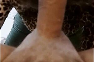 2112 Tec Straight View - French Amateur Rimming in Black Leather Pants, Wow!