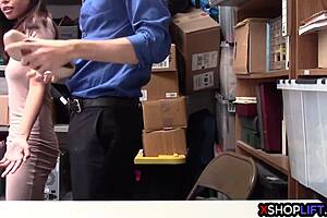 Quiet Asian teen 18+ punished hard with justice cock