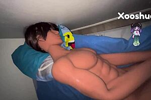 Gay Guy Slams Male Sex Doll with Raw Power!