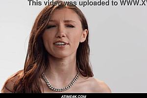 Maya Woulfe shows how she orgasms