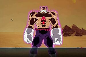 i love vados' massive tits squeezing my monster cock in dragon ball hentai