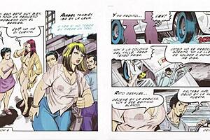 A flirty anime strip for people who love plus-sized Latina women 2