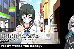 Watch this anime groping in panties