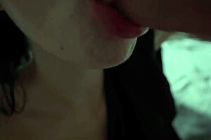 Solo teen rides anal dildo passionately