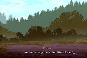 Camp adventure with big tits mom in extended game, joined by my friend