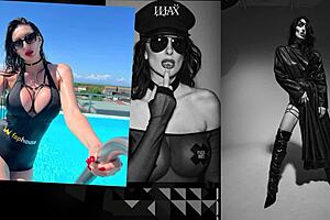 Stepmom's Big Tits Covered in Cum from Stepson in Homemade Clip