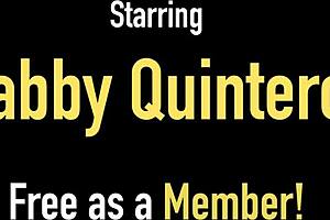 Busty Meximilf Gabby Quinteros Shows Intimate Area Eating Lollipop