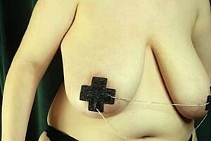 trying on pasties from shein, what do ya think?