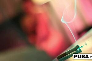 Milf Jezebelle Toys Her Pussy In A Hotel Room