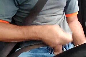 Solo Boy Strokes His Cock To Orgasm