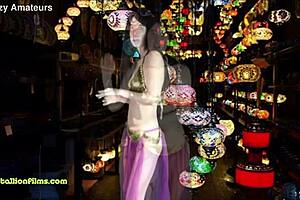 Sitting in the middle of Istanbul a belly dancing seducing from Alexandria Wu