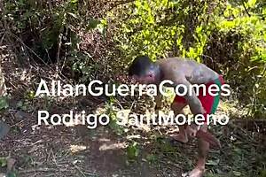 my students help arrange tatami on farm