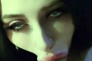 An anime girl pleasured me on the train