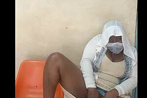 Amateur Girl Almost Caught With Her Cookie