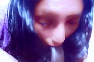 Intense Deepthroat Blowjob With Gagging On Big Cock