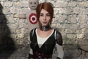 Redhead and blonde explore knights tale