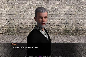 Redhead and blonde explore knights tale