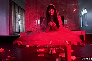 Milf Bride DP Gangbang Fucked