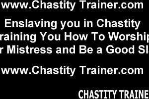 Lock Up Your Useless Cock