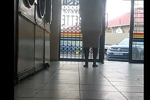 Amateur Girl Almost Caught With Her Cookie