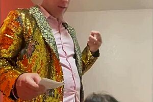 while mchenry cruiser performs standup comedy he gets a blowjob from milf