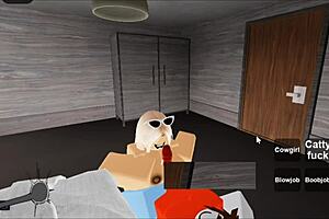 Banged Roblox Whore On The Floor