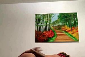 sexy colombian latina teen exploring her desires in interracial encounters