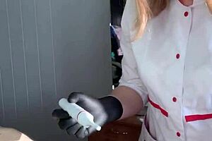 I watched Sugarnadya, Russian depilation master, trim before an unexpected ejaculation hit!