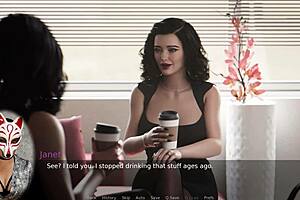 Ms Denvers SHOWS OFF Her LONG LEGS In PANTYHOSE