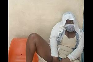 Amateur Girl Almost Caught With Her Cookie