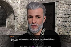 Redhead and blonde explore knights tale