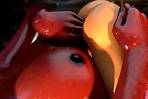 Futanari Succubus Sucks and Fucks with Huge Cock