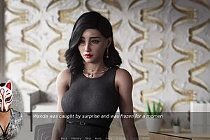 Ms Denvers SHOWS OFF Her LONG LEGS In PANTYHOSE