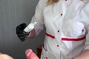 I watched Sugarnadya, Russian depilation master, trim before an unexpected ejaculation hit!