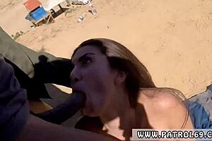 milf public blowjob after a tense confrontation with a bunch of guys