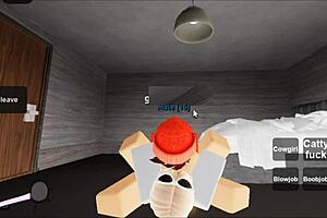 Banged Roblox Whore On The Floor