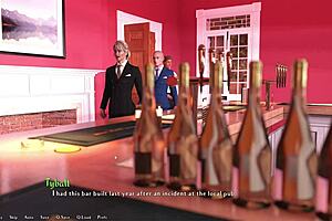 Teacher Plays Drop In 4 On Piano With Bold Brass