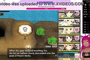 Vtuber Lewdneko Plays Evenicle Part 15 With Intense Hentai Action!