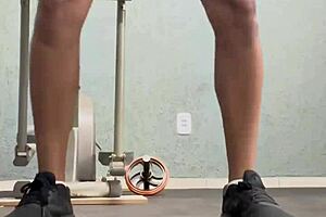 Wow, Look At This Brave One Daring Pussy Licking And Cunilingus In The Gym Voyeur Scene!