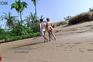 the golden boy 20 with mature big tits masturbation