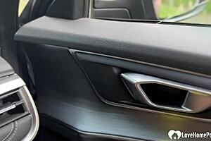 Uber driver and boyfriend take turns fucking me bent over in doggystyle threesome.